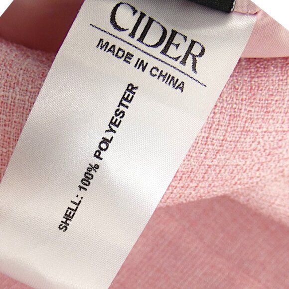 NWT Cider Pink Strapless Bow Mini Dress M Coquette Barbiecore Mean Girls - Picture 11 of 13